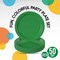 50 Count Emerald Green Paper Plates Elegant Disposable Party Celebrations for 7"